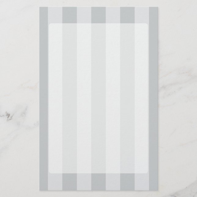 Change Grey Stripes to  Any Colour Click Customize Stationery (Front)