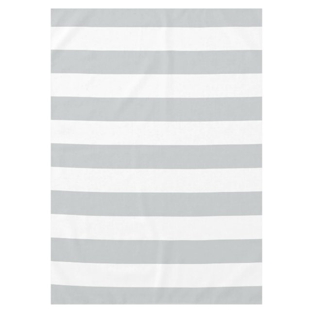 Change Grey Stripes to  Any Colour Click Customize Tablecloth (Front)
