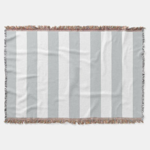 Change Grey Stripes to  Any Colour Click Customize Throw Blanket