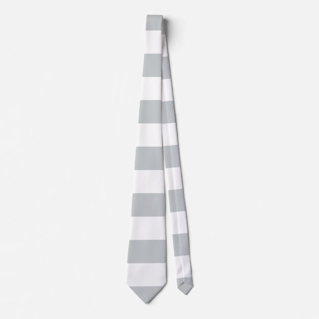 Change Grey Stripes to  Any Colour Click Customize Tie (Front)