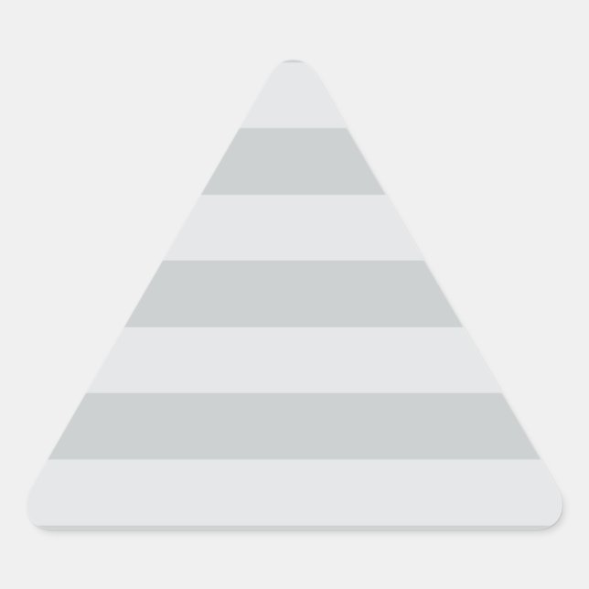 Change Grey Stripes to  Any Colour Click Customize Triangle Sticker (Front)