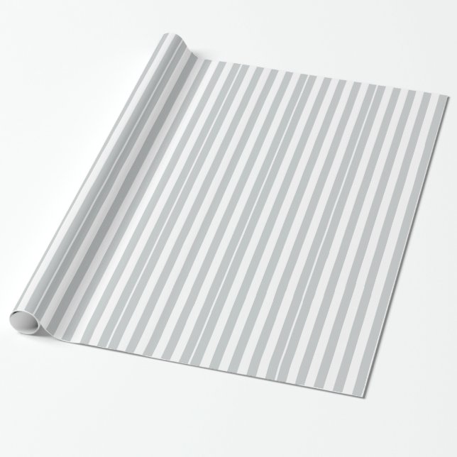 Change Grey Stripes to  Any Colour Click Customize Wrapping Paper (Unrolled)
