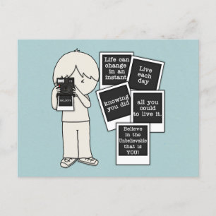 Change in an Instant Postcard