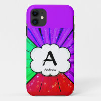 Change Initial, Add (delete) Name, Pop Art Cloud