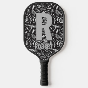 Change Initial, Add Name,  Car Parts for Mechanic Pickleball Paddle