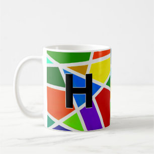Change Initial Geometric Triangles F G H I j K  Coffee Mug