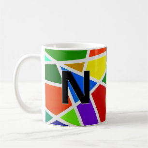 Change Initial Geometric Triangles L M N O P Coffee Mug
