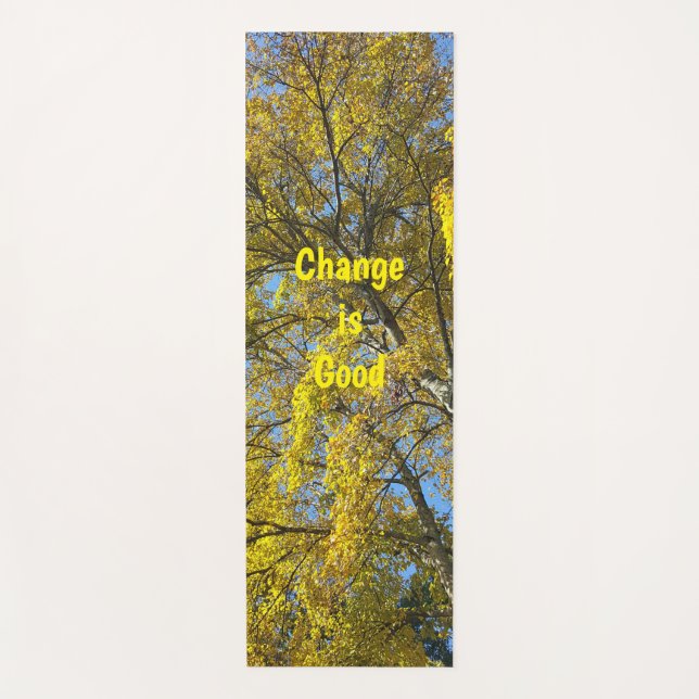 Change is Good Yoga Mat (Front)