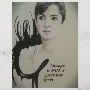 Change is Not a Spectator Sport Art Print