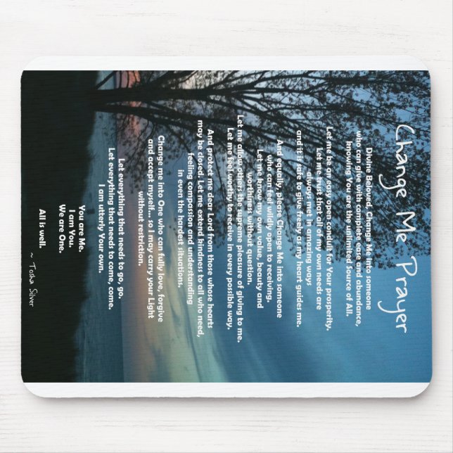 Change me prayer mouse pad (Front)
