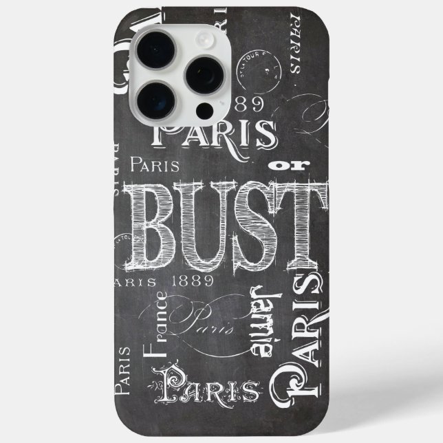 Change Name Calligraphy Paris France Eiffel Tower Case-Mate iPhone Case (Back)