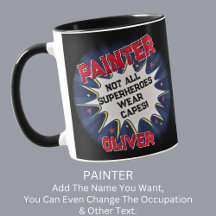 Change Name Text, PAINTER, Not All Superheroes