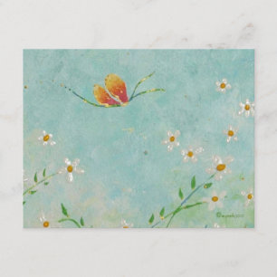 change of address butterfly card