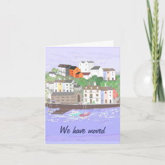 Change of Address card