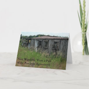 Change of Address Card: New Windows Announcement