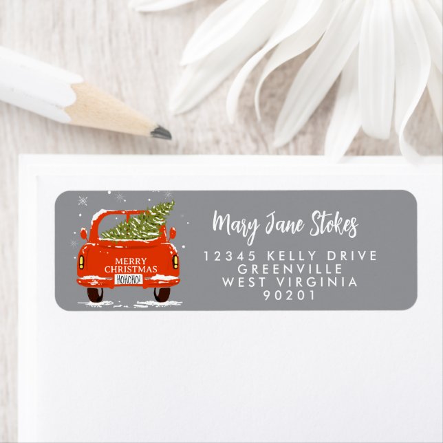 Change of Address Card | We’ve Moved | Red Holiday (Insitu)