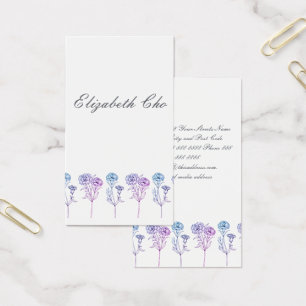 Change of Address - Carnations