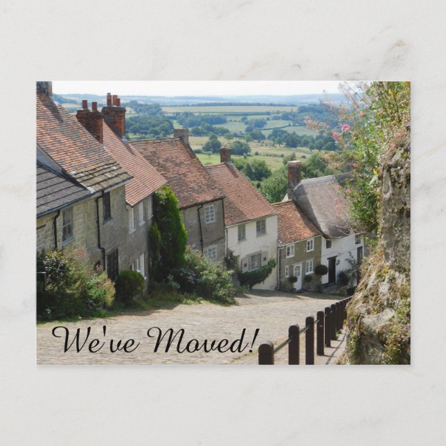 Change of Address - Classic View Postcard (Front)