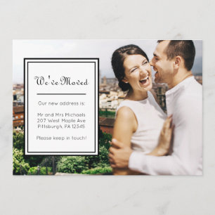 Change of Address Photo and Pretty Dots Announcement