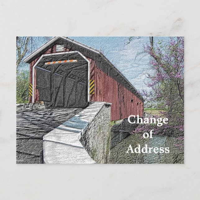 Change of address - postcards (Front)
