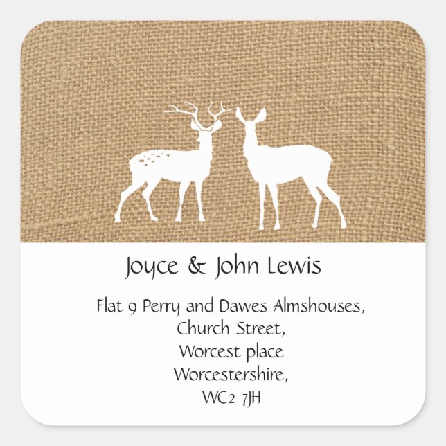 Change of Address Stickers (Front)