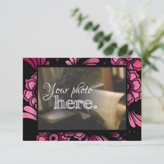 Change of Address We Moved Blessing House Warming  Announcement (Standing Front)