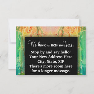 Change of Address We Moved House Warming Blessing  Announcement