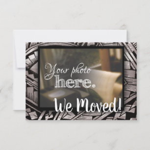 Change of Address We Moved House Warming Blessing Announcement