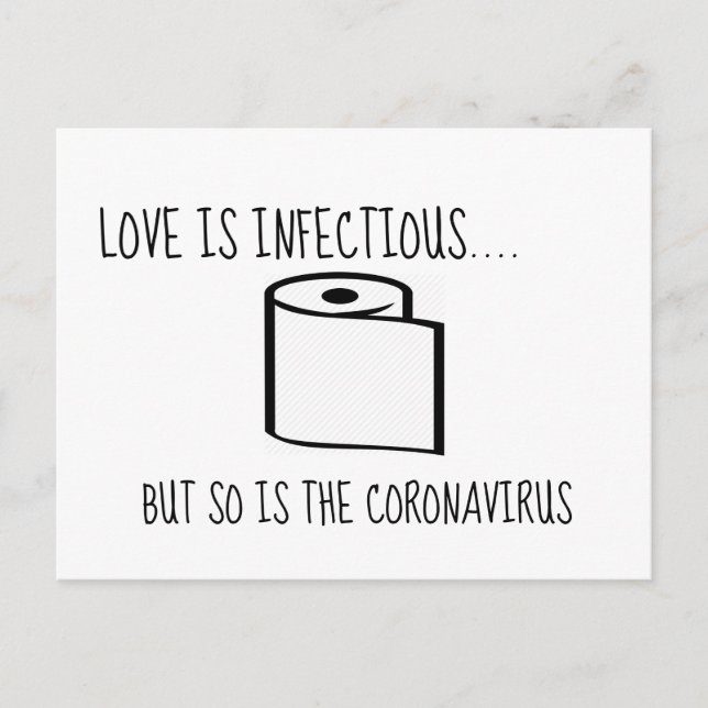 Change of plans postponed or cancelled wedding postcard (Front)