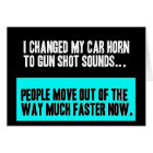 CHANGÉ SON DE LA CORDE DE VOITURE POUR ARME À FEU