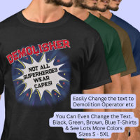 Change Text, DEMOLISHER, Not All Superheroes