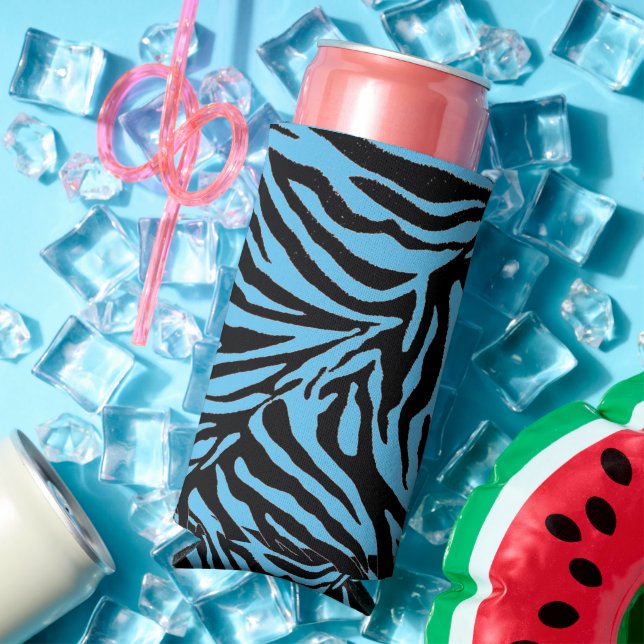change the background colour zebra 1   seltzer can cooler (In Situ Summer)