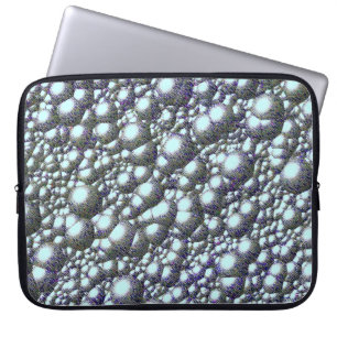 Change the Colour Blue Jean Bubbles Laptop Sleeve