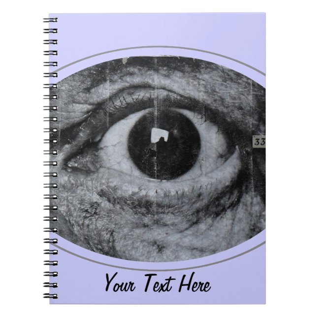 Change the Colour Graffiti Eye Notebook (Front)