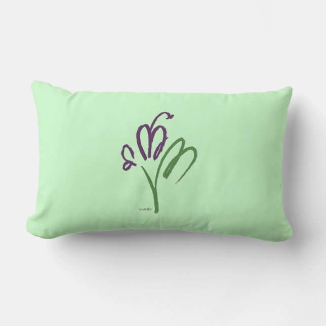 Change the Colour Logo Lumbar Pillow (Front)