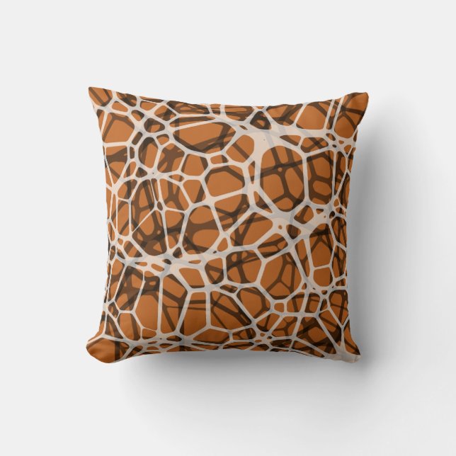 Change The Colour Multi-Layer Web Pattern Pillow 4 (Front)