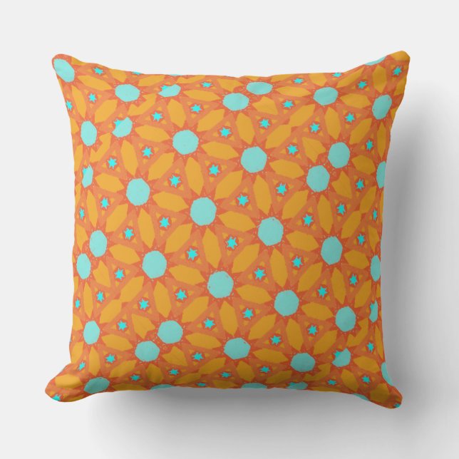 "Change the Colour" Throw Pillow (Front)