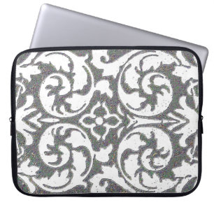 Change the Colour Vintage Wallpaper Laptop Sleeve