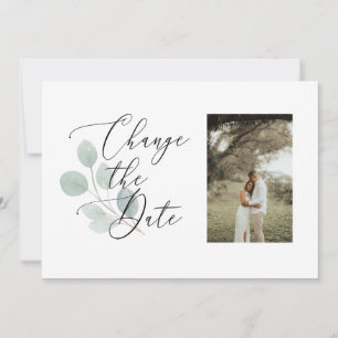 Change the Date Photo Card Minimal