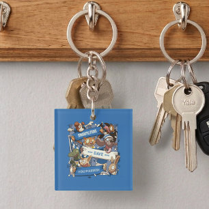 Change The Name You Passed Animal Fans Cartoon Keychain