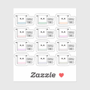 Change Towels Laundry Cleaning Chores Reminder 