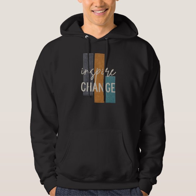 CHANGE Vertical Premium Hoodie (Front)