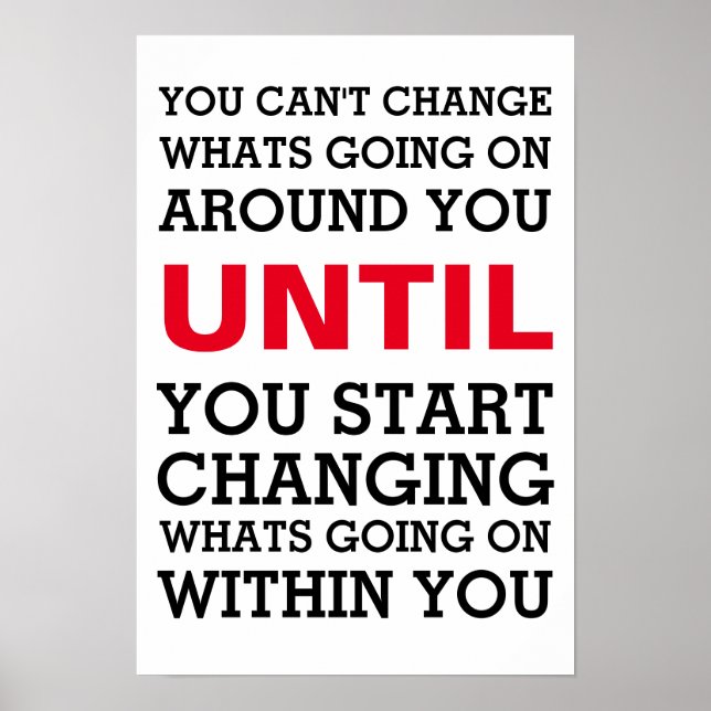 Change within poster (Front)