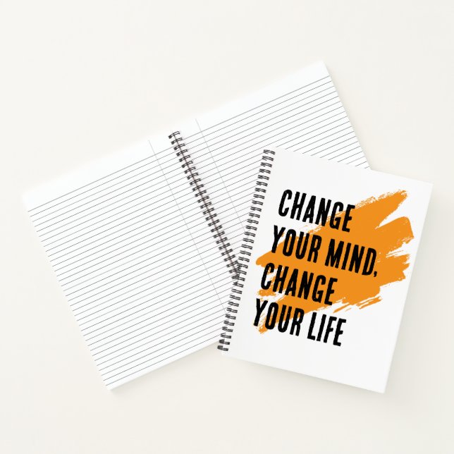 Change Your Mind, Change Your Life Notebook (Inside)