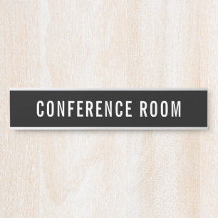 Changeable Conference Room Sign Office Door Metal
