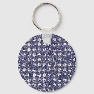 Changeable Hint of Colour Sequin Effect Key Chain