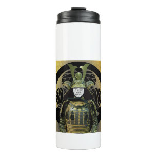 Changeable Your Photo, Samurai Helmet Thermal Tumbler