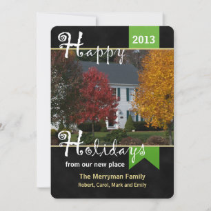 Changement d'adresse Carte Appartement de Noël ave