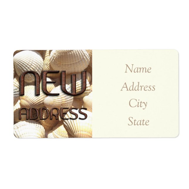 Changement d'adresse Eté Coques de mer Briques amu (Devant)