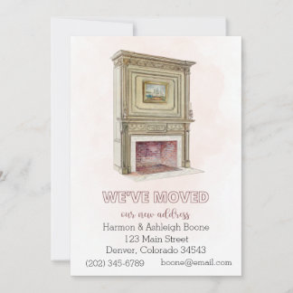 Changement d'adresse Faire-part de déplacement, ch